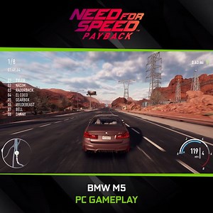 362K views · 165 reactions | Need for Speed Payback video gameplay con la nuova BMW M5!  #GameReady | NVIDIA GeForce Italia | Facebook