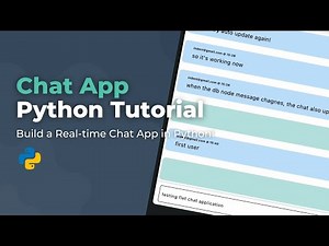 Chat Application in Python (Beginners)