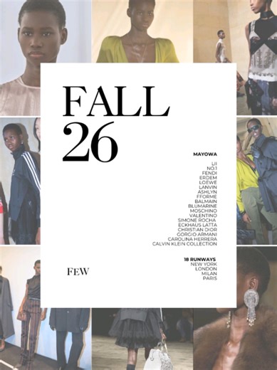 We had a splendid time at the fall winter 2026 fashion season. Few Models took Lagos across the worldvwith 18 shows walked in total. we left our footprint across New York, London, Milan and Paris. A commendable effort from our talent @~Mayowa~❤️❤️‍🩹 . Now we return #scouting looking out for our NEXT FACES! WE WILL FIND YOU. Submit to us via our DMs or Click the link in our bio. you can also visit our website at www.fewmodels.com #modelscout #FewModels #NextFacesOfFew #modelsearch