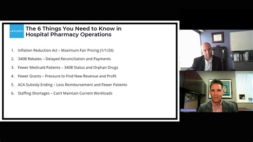 Webinar Recording – The 6 Things You Need to Know in Hospital Pharmacy Operations
