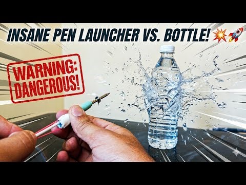 How To Make Mini Launcher From Pen 😱 | Try 2 Blast