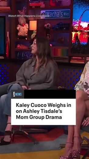 Kaley Cuoco calls out fellow celeb on-air