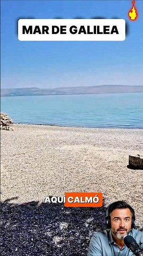 The Sea of ​​Galilee where Jesus calmed the storm #Jesus #Christ #Christians #faith #Bible
