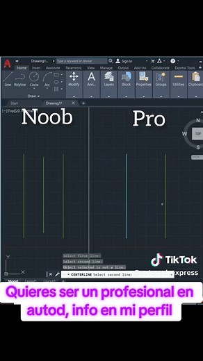 Cómo centrar una línea en AutoCAD fácilmente