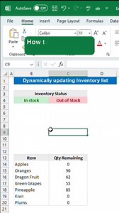 49K views · 511 reactions | How to find In Stock and Out Stock in Ms Excel | Learn With Shigri | Facebook