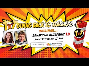 Classroom Management Webinar- Behaviour Blueprint 1.0