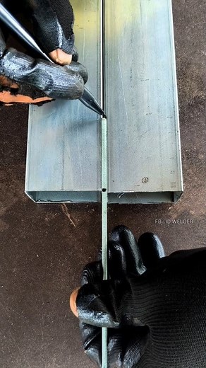 2.8M views · 21K reactions | The easiest trick an old welder uses to work with thin metal #welding #welder #metalwork #fabrication | ID Welder | Facebook