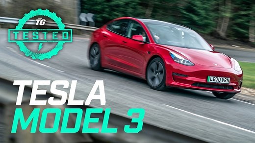 Top Gear Tested: Tesla Model 3 2021 review