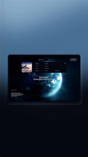 A full concept website hero built in @tryunicornstudio #3d #webgl #nocode #framer
