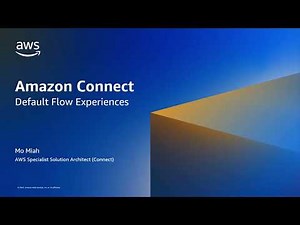 How Default Flows work in Amazon Connect
