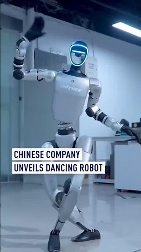 Chinese company unveils dancing robot