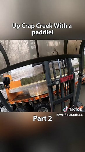 Up Crap Creek With a paddle!