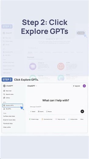 How To Create Your Own Custom GPT in 30 Seconds - Part 1 #youtubeshorts #ChatGPT #CustomGPT #AI