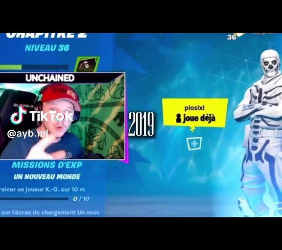 Unchained avec tout s’est défis impossible#unchained#nostalgie#prime#fortnite#2019