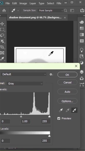 How to Remove Shadows from Document Image in Photoshop (Quick & Easy Trick) #photoshop