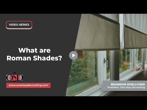 What are Roman Shades?