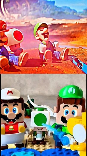 Mario, Luigi & Toad Turned HUGE Overnight | Lego Super Mario Galaxy Movie