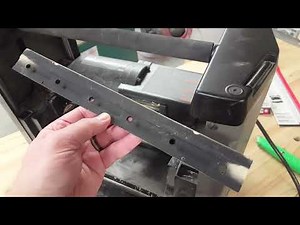 Portercable Planer Blade Replacement