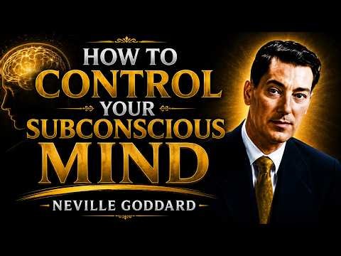 HOW TO CONTROL YOUR SUBCONSCIOUS MIND | NEVILLE GODDARD TEACHINGS