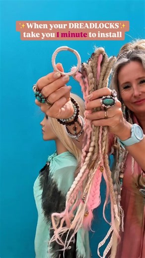 When it only takes you 1 minute to install your dreadlocks 😍 You can turn EVERY dreadlock and braid extension into clip-ins with the separate clips. Suitable for every hair type 🔥 I made a little guide on how to make your dreadlocks & braids into clip-ins. Want to get the 🔗? Comment “GUIDE” and I’ll inbox you right away 🔥 . . . #clipinhair #hairideas #dreadclips #hairtutorial #dreadlocks | SaltyDreads