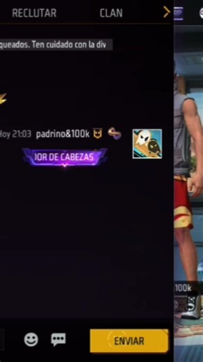 #freefire #garenafreefire #juegos OSI te unes Ami familia tocale ala campanita más tarde sala