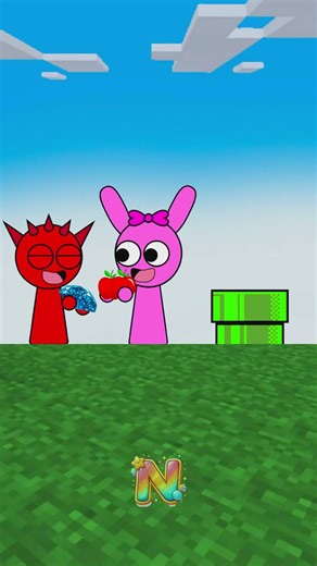 Sprunki OC Numberblocks - Raddy failed to get the prize! #shorts