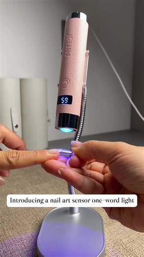 Create Beautiful Long Nails at Home with Nail Lamp