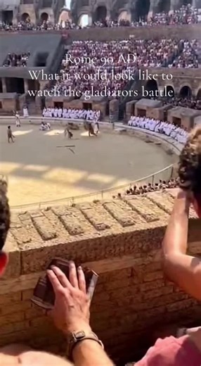 POV: You paid one denarius for the best seat in the Roman Empire 🏛️🔥 Rome, 90 AD. #HistoryTok #AncientRome #RomanColosseum #Gladiators #AIRecreation #AIVideo #SoraAI #HistoricalRecreation #TimeTravel #LiveHistory #CinematicAI #DidYouKnow #HistoryReimagined #ViralHistory