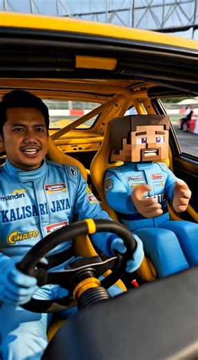 Car restoration for racing #ultraman #minecraft #kalisarijaya