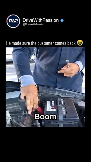 He just cursed that car 😅 ‍
