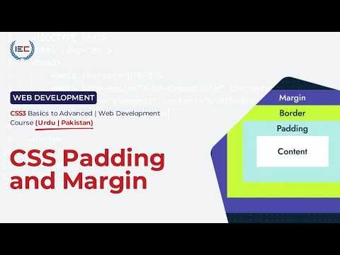 CSS Padding vs Margin Explained | Spacing in Web Design (Pakistan/Urdu)