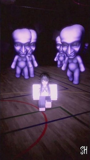 AOONI Nightmare [GYM CLASS/JUMPING DOWN] - ROBLOX #roblox #jumpscares