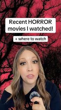 5 Horror + Thriller Movies I Recently Watched | Are They Worth It? 👀