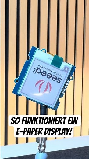How an E-Ink display works! #arduino #diyprojects