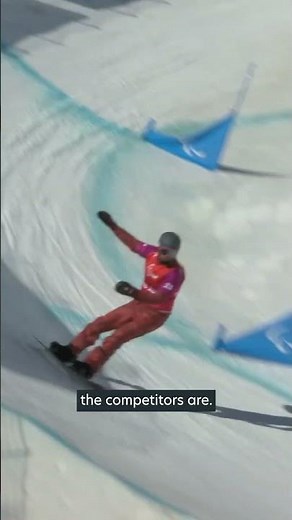 🏂 Tyler Turner nails the run that wins Paralympic gold 💨🥇