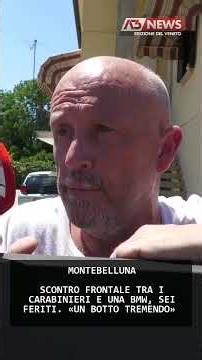 SCONTRO FRONTALE TRA I CARABINIERI E UNA BMW, SEI FERITI. «UN BOTTO TREMENDO» | 02/07/2026