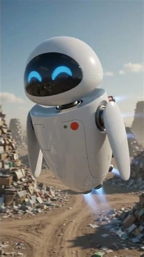 🤍 POV: How EVE Flies Without Wings | The Engineering Behind WALL•E's Floating Robot