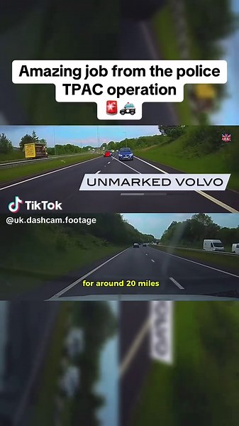 Amazing job from the police TPAC operation 🚨🚓#ukdrivers #dashcamera #ukdashcam #police #policeuk