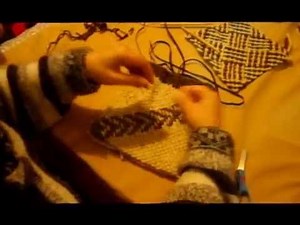 telar cuadrado - COMO HACER UNA FALDA