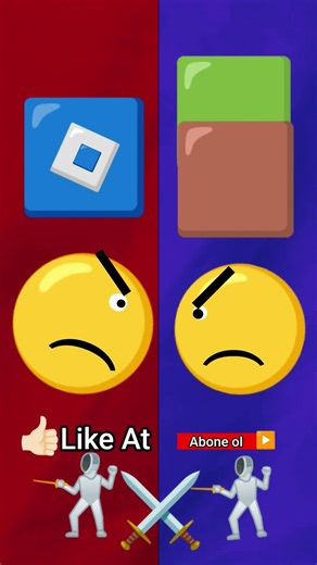 Minecraft vs Roblox #youtubegaming #ytdayibenionecikarnolur #memes #funny