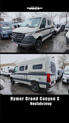 Starkes Teil: Hymer Grand Canyon S 😎 Offroad-Camper | Winterpaket, Komfort-Paket | Alle Infos