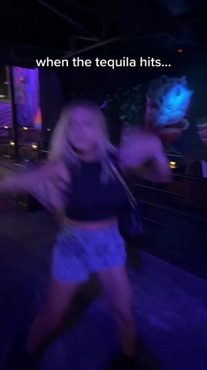 Tequila Night Out: Drunk Girl Clubbing in Miami