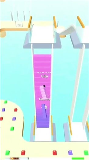 #bridge race 3d game 🎮 pro level ‪@MrBeast‬