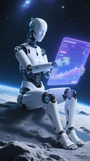 An artificial intelligence based robot trader on the planet Binance #shorts