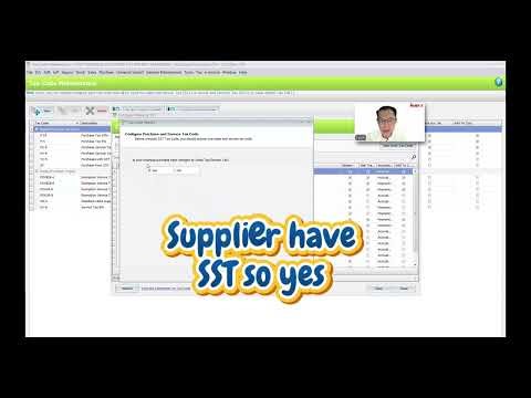 Supplier bill me with SST , how do I key in to autocount system ? #autocount #sst #eddiechow