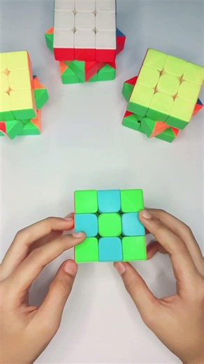 Checkerboard + Opposite Pillars Pattern 🔥 #RubiksCube #CheckerboardPattern #CubePatterns #CubicVerse