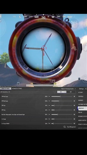 New Update 4.5⚡Best Sensitivity Code + Control Settings Pubg Mobile/Bgmi Sensitivity 2026