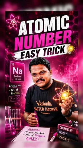 10th Science Atomic Number Easy Trick😱 #10thscience #prakashsir