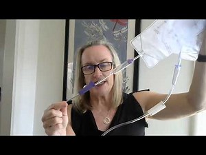 Just a Minute! Gravity bag feeding basics with Cynthia Reddick, RD, CNSC