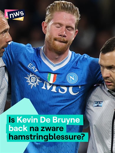 Kevin De Bruyne terug na hamstringblessure?
